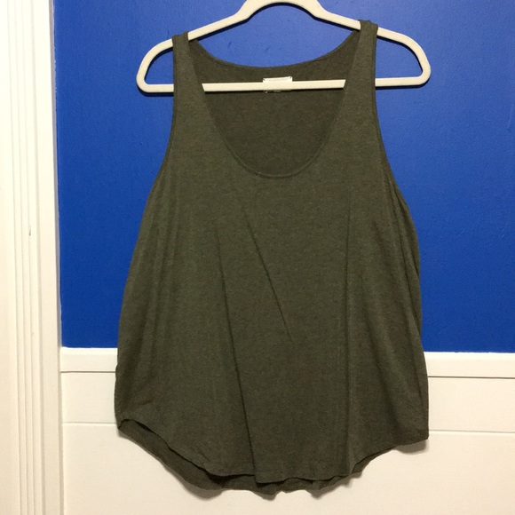 Lou & Grey Tops - Lou&Grey OD green tank top